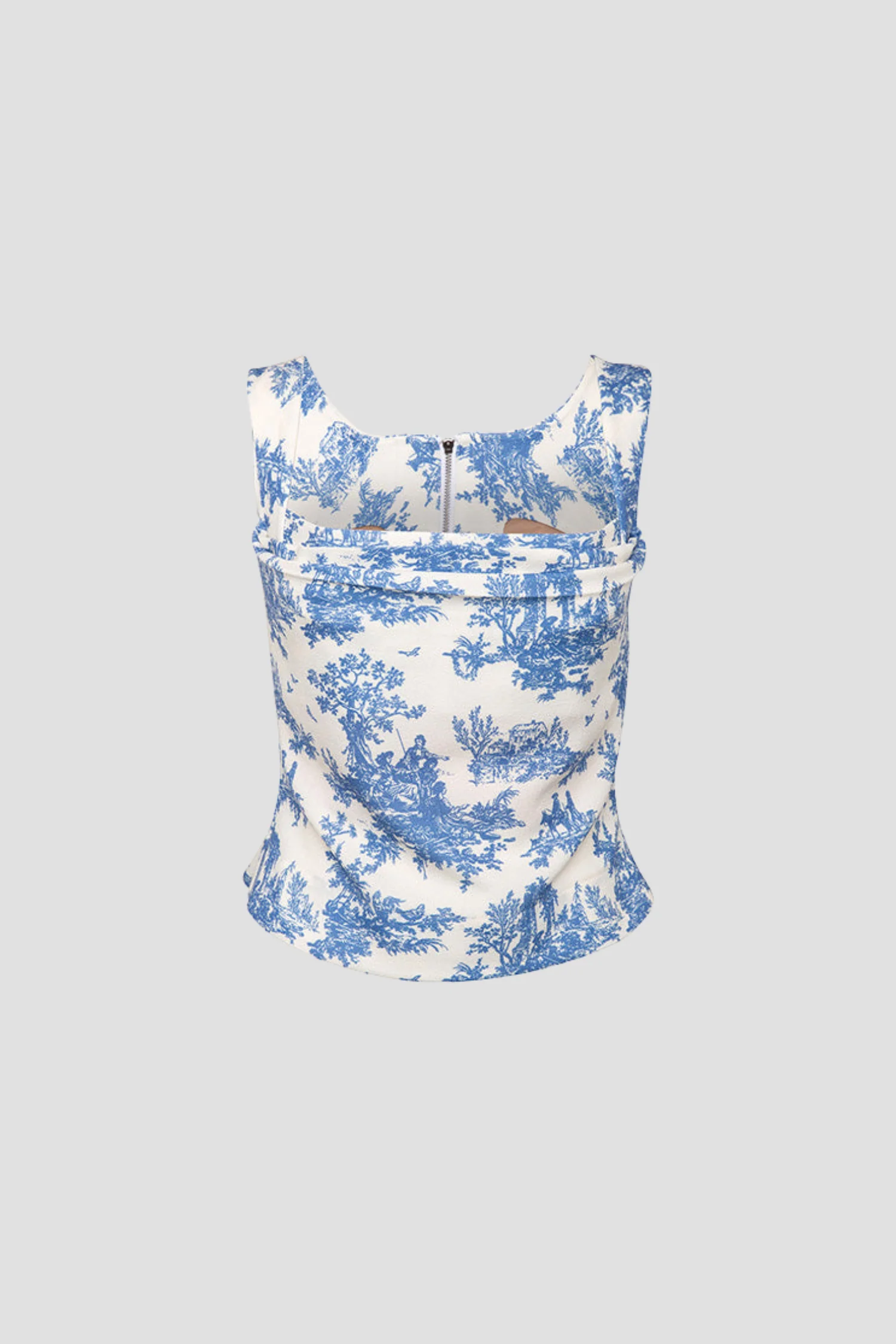 IMOGENE CORSET - BLUE TOILE - Image 2