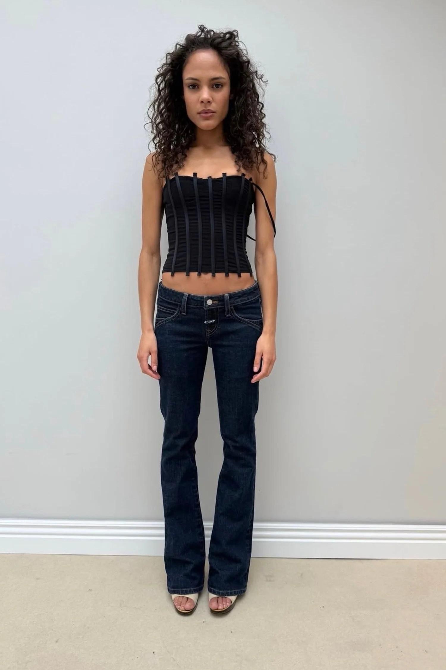 LILA CORSET - BLACK