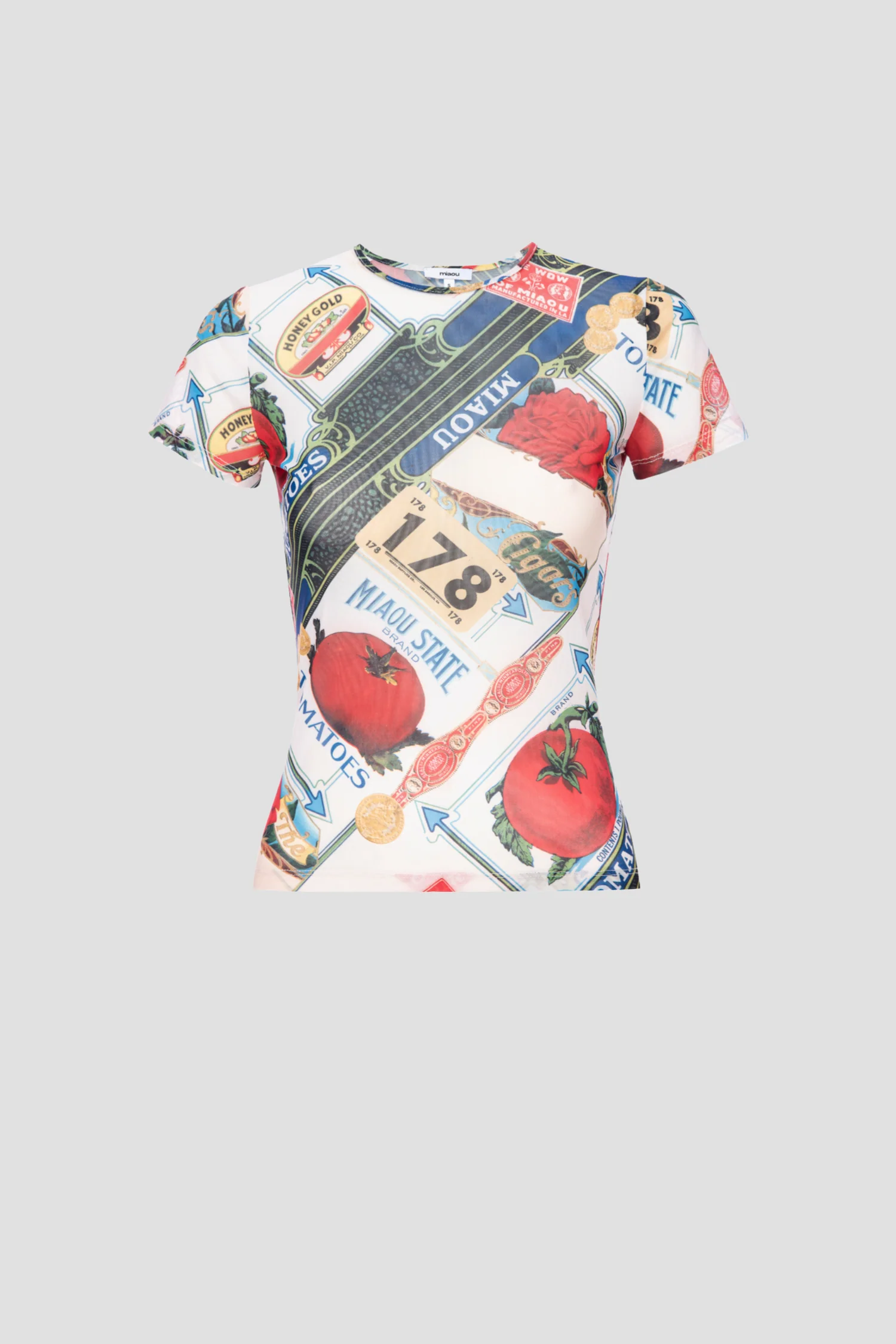 MESH MINI TEE - FIGARO - Image 2