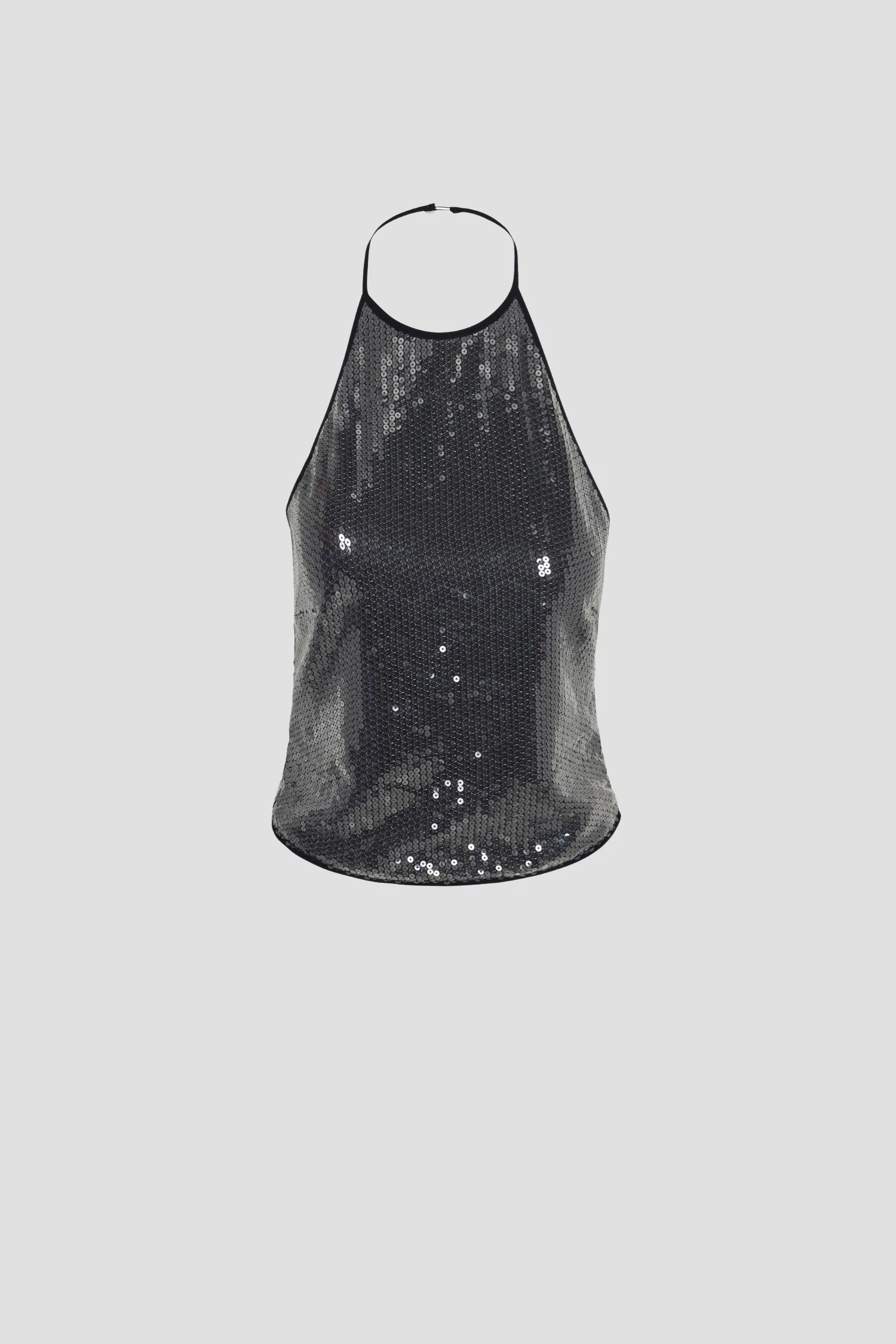 NATALIA TOP - BLACK SEQUIN - Image 2