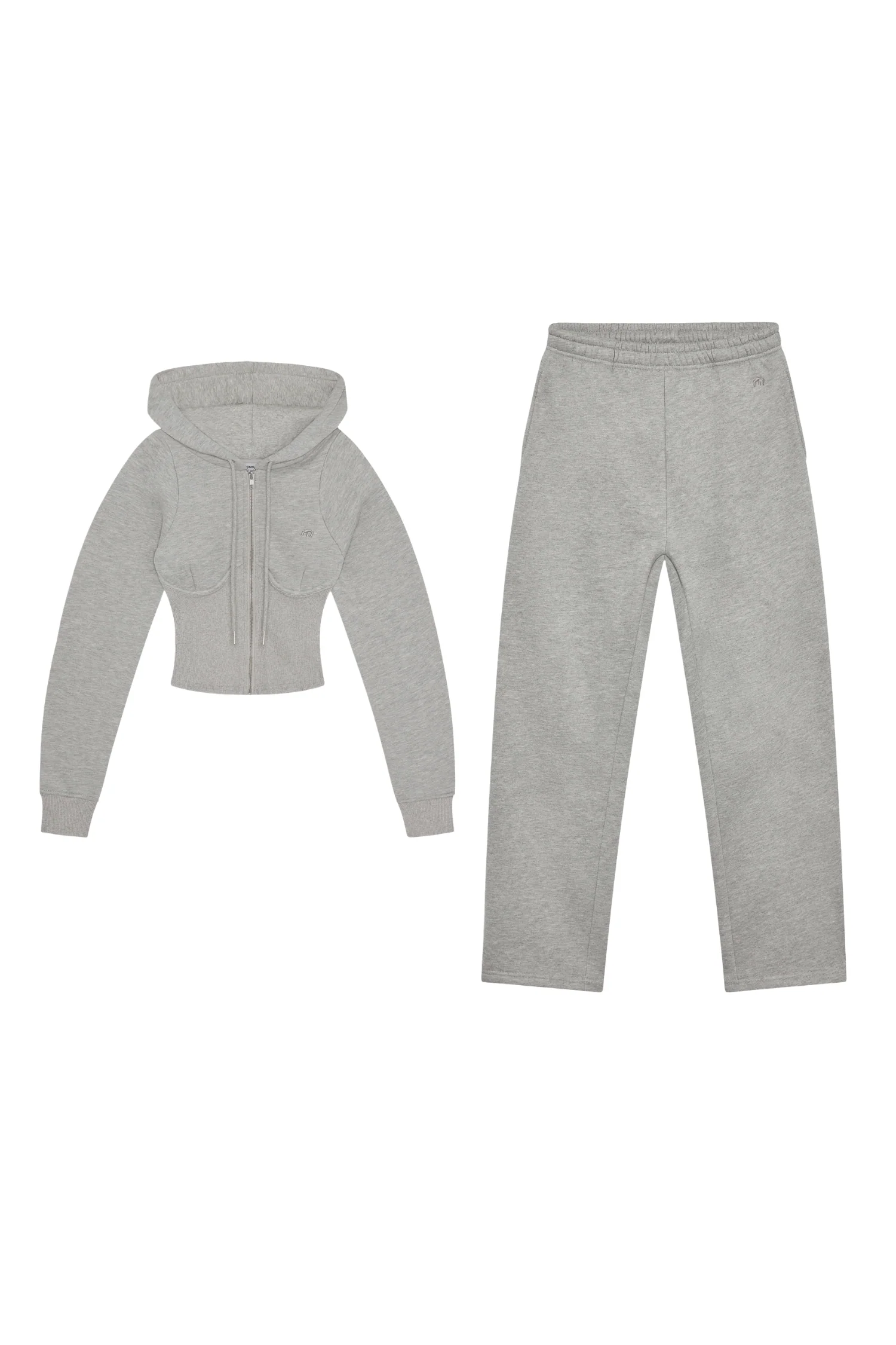 SADIE TOP + ZEV PANT - GREY
